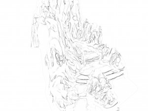 white camel hill - small diameter surface Modelo 3D