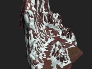 white camel hill - small diameter surface Modelo 3D