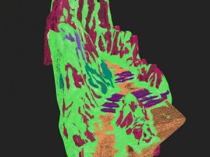white camel hill - small diameter surface 3D Model