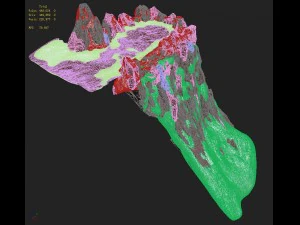 white camel mountain - cliff 3D Model