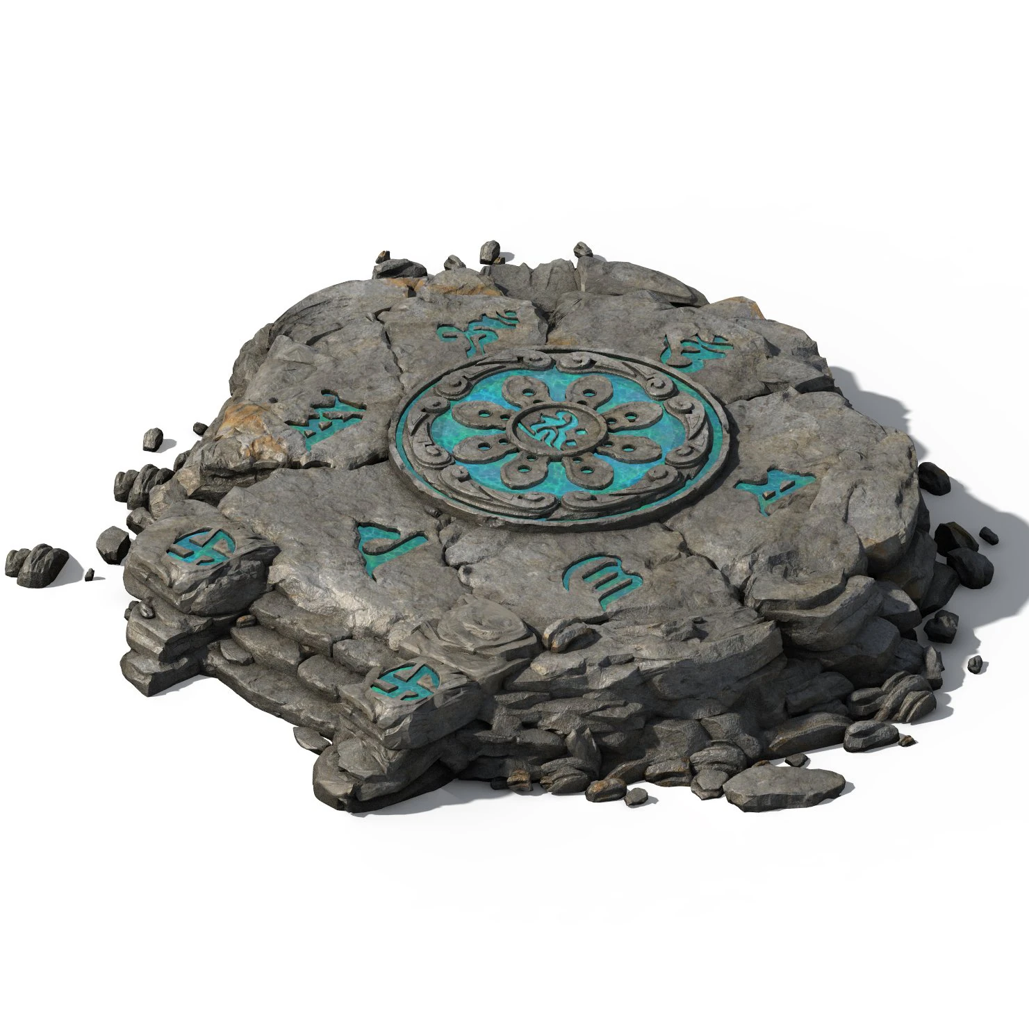 dali duan - platform 01 3D Model .c4d .max .obj .3ds .fbx .stl .blend 