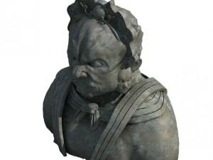 large stone carving - buddha 01 Modelo 3D