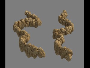 cangshan rock - terrain 07 3D Model
