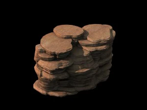 ghost mountain - mountain cave 01 3D Model