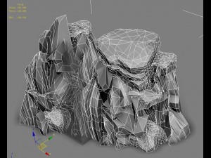 ghost mountain - mountain 01 3D 모델