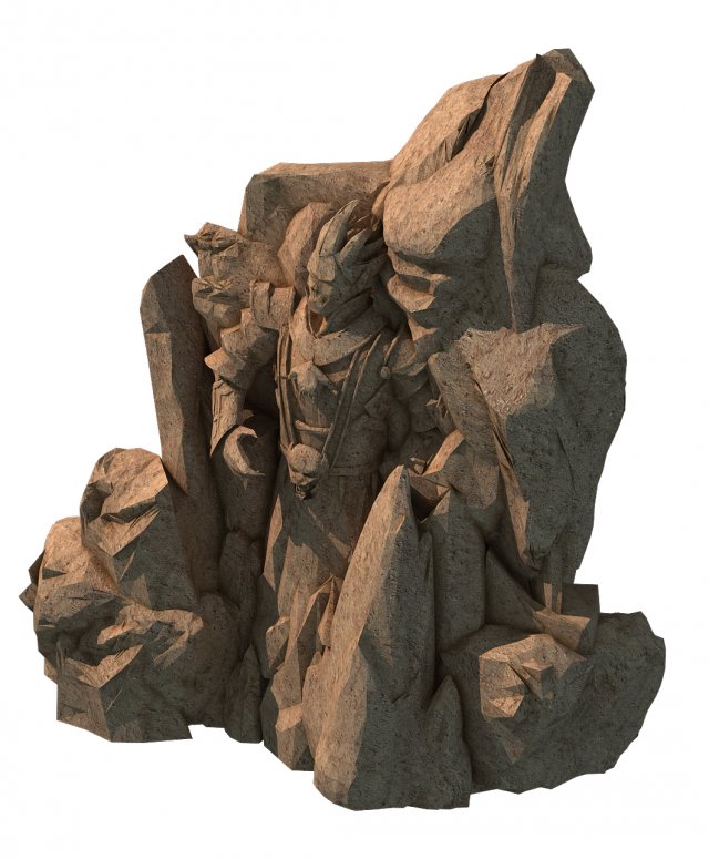 ghost mountain - mountain 02 Modelo 3D .c4d .max .obj .3ds .fbx .stl .blend 