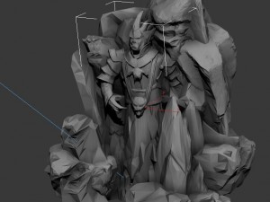 ghost mountain - mountain 02 Modelo 3D