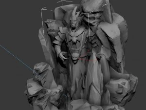 ghost mountain - mountain 02 3D Model