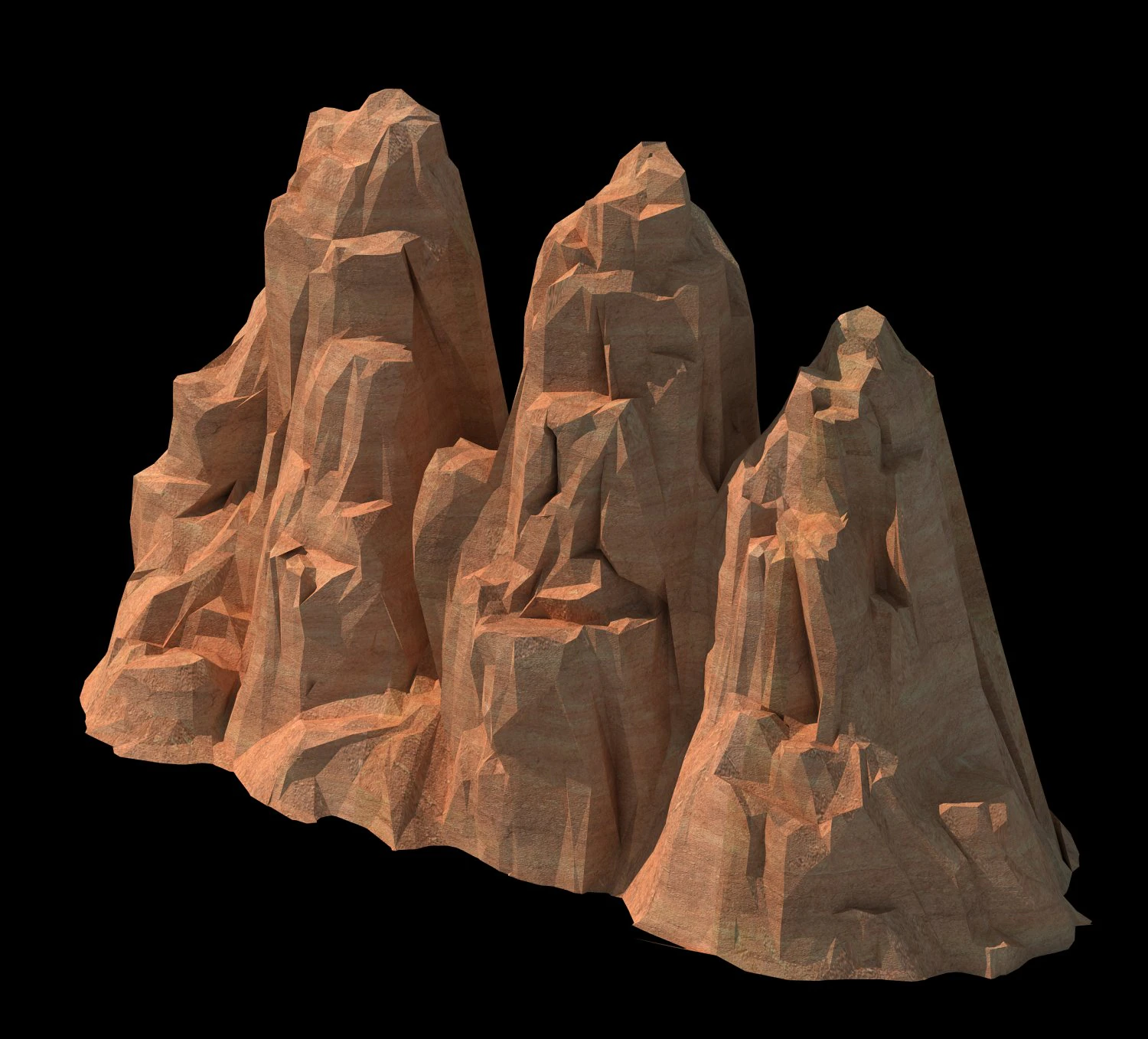 ghost mountain - mountain 03 3D Model .c4d .max .obj .3ds .fbx .stl .blend 