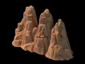 ghost mountain - mountain 03 3D Model