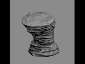 ghost mountain - mountain 03 3D Model