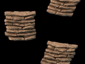 ghost mountain - mountain stairs 01 Modelo 3D