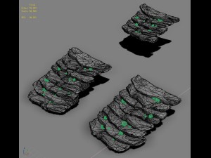 ghost mountain - mountain stairs 01 Modelo 3D