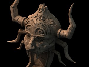 ghost hill - stone 01 3D Model