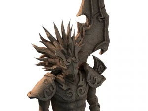 ghost hill - stone 02 3D Model