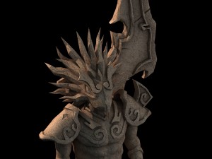 ghost hill - stone 02 Modelo 3D