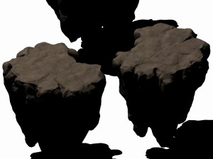 ghost - terrain 01 3Dモデル