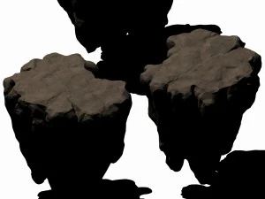 ghost - terrain 01 3D Model