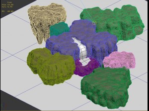 ghost - terrain 02 Modello 3D