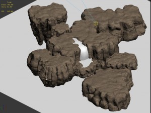 ghost - terrain 02 Modello 3D