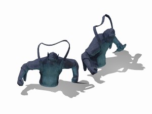 ghosts - sculpture 01 Modello 3D