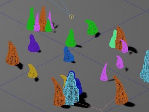 ghost town - sharp stone Modèle 3D