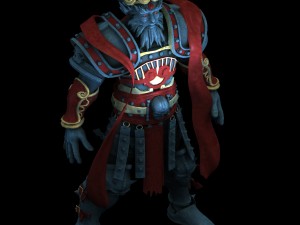 tombs - general statue 01 3Dモデル