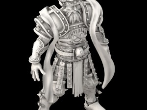 tombs - general statue 01 Model 3D