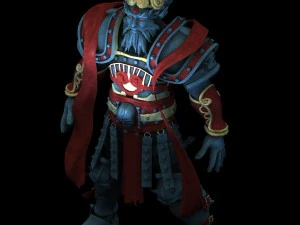 tombs - general statue 01 3D Model