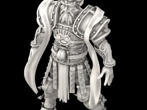 tombs - general statue 01 Model 3D