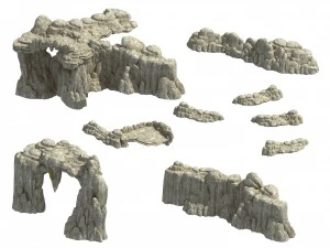 huaguo mountain - mountain hill road 03 3D Model