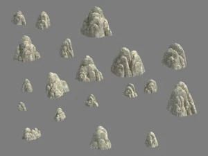 花果山-山山路05 3D 模型