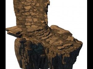 huashan mountain road - ice and snow surface 01 Model 3D