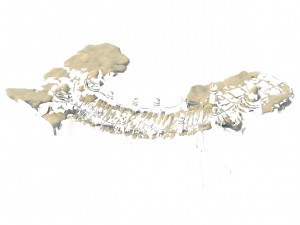 huashan mountain road - ice and snow bridge 3D 모델