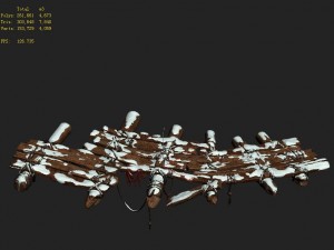 huashan mountain road - ice and snow suspension bridge 3D Модель