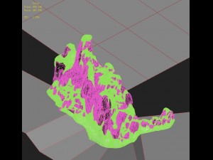 huashan mountain road - ice and snow mountain 03 3D Model