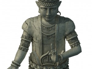 huaihe sculpture - buddha 01 3D Modell