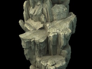 huaihe buddha statue - stone 3D 模型