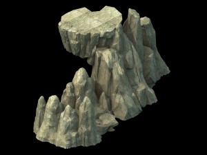 huaihe buddha statue - stone 3D 模型