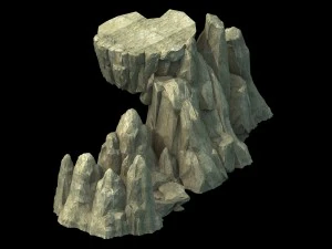 huaihe buddha statue - stone 3D Model