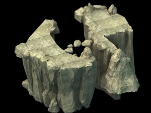 huaihe buddha statue - stone 3D 模型