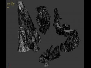 huaihe buddha statue - stone 3D 模型