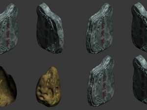 detained stone 3D Model