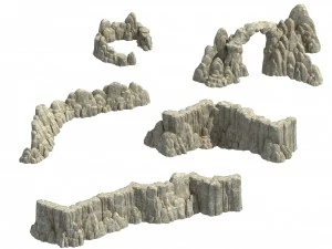 kunlun mountains - mountain 02 3D Model