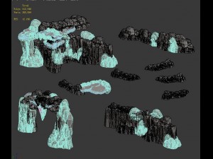 kunlun mountains - mountain 03 3D Model