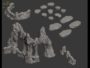kunlun mountains - mountain 04 Modelo 3D