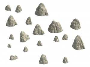 kunlun mountains - mountain 05 3D 모델