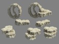 kunlun mountains - rock 03 Modèle 3D