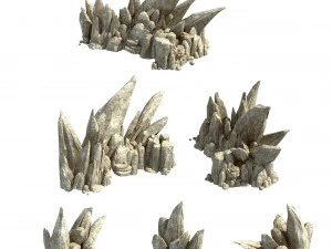 kunlun mountains - rock 05 3D Model