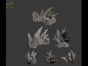 kunlun mountains - rock 05 3D Модель